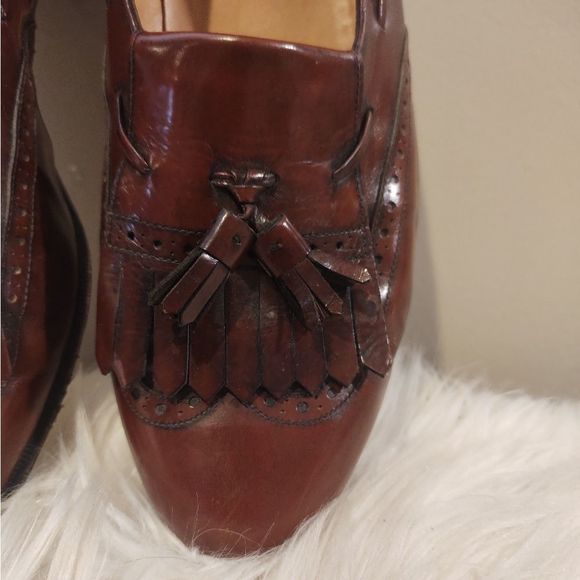 Salvatore Ferragamo • Brown Leather Dress Shoes Made in Italy